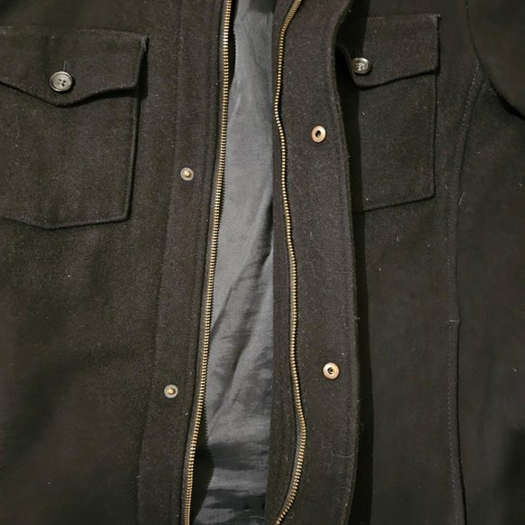 The Banana Republic Men's Wool Blend Bomber Jacket  - Size M - Picture 5 of 5